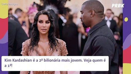 Kim Kardashian é a 2ª bilionária mais jovem do mundo. Veja quem é a 1ª!