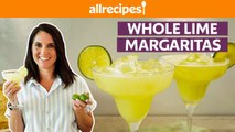 How to Make Whole Lime Margaritas | Summer Cocktail