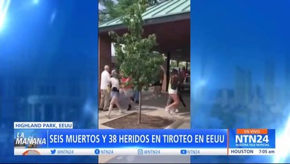 Tiroteo en un desfile en Chicago deja 6 muertos
