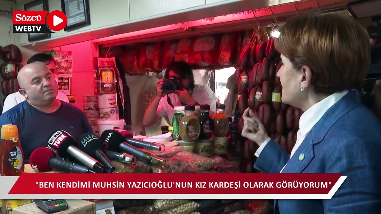 Akşener: Ben kendimi hep rahmetli Muhsin Yazıcıoğlu'nun kız kardeşi olarak gördüm