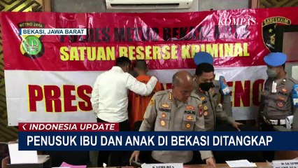 Pelaku Penusukan Ibu-Anak di Bekasi Ditangkap Polisi Saat Bertemu dengan Pacarnya!