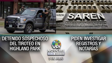 #EnVivo | Noticias al mediodía - Martes 05 de Julio de 2022 - VPItv