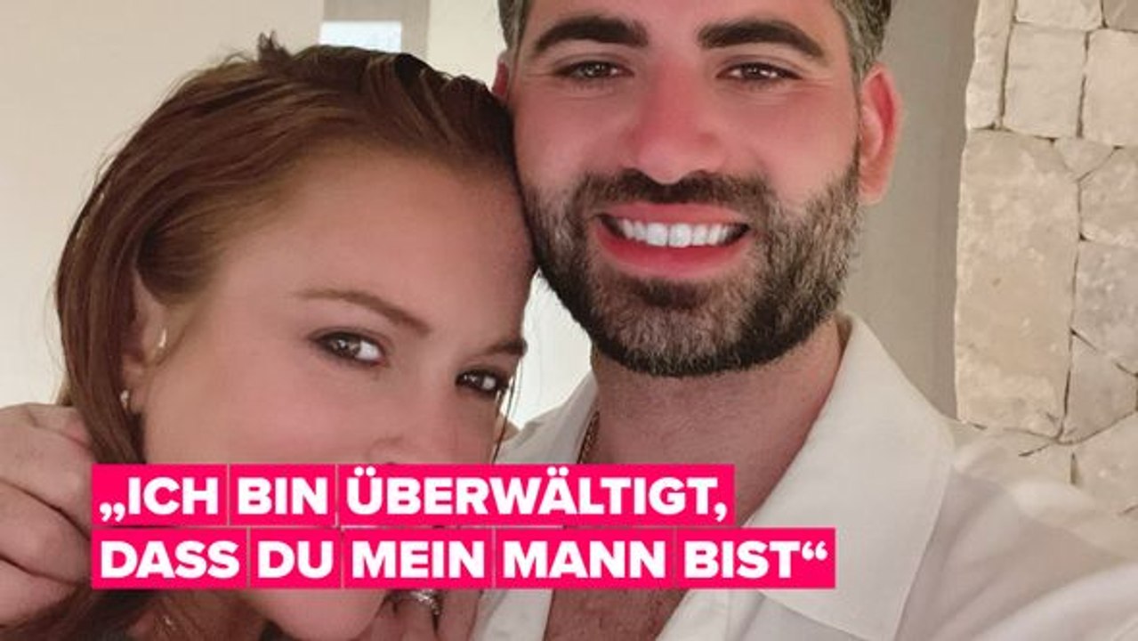 Lindsay lohan hat geheiratet!