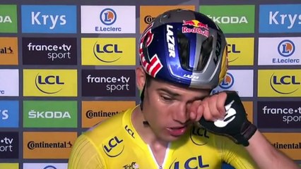 Tour de France 2022 - Wout Van Aert : "It was 10km all out, I didn't want to take any risks"
