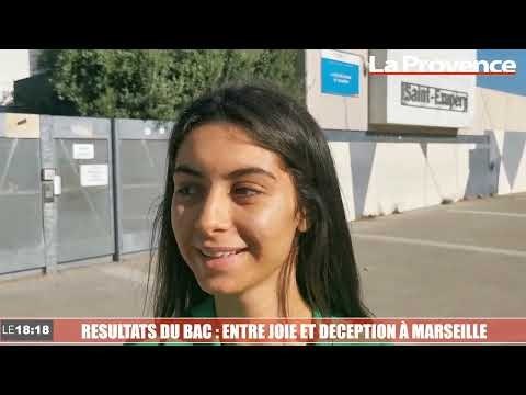 Résultats du bac : les lycéens marseillais entre joie et déception