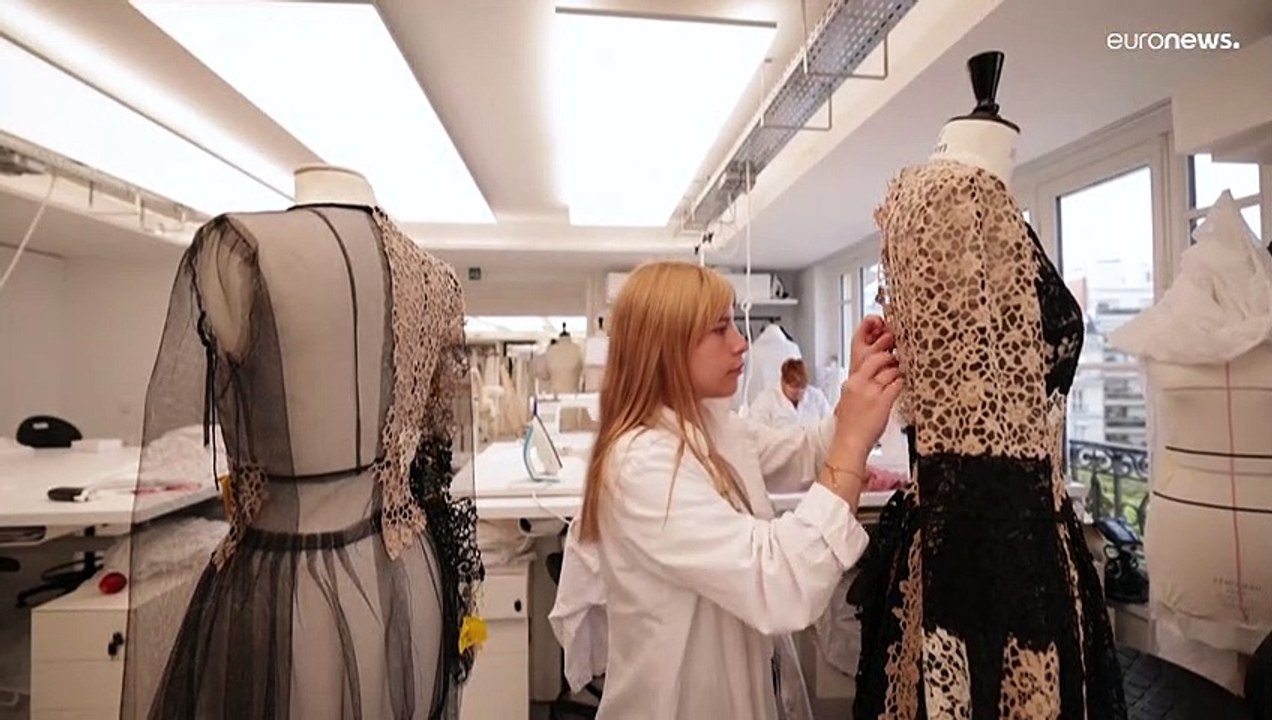 Haute Couture in Paris: Dior erweist der Ukraine eine Hommage