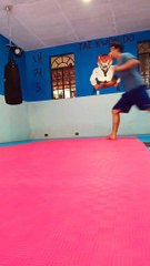 Spinning Kick Is a Little Short