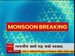 મહેસાણા: ખેરાલુ તાલુકામાં ધોધમાર વરસાદથી ખેડૂતોમાં ખુશી