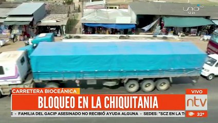 8 puntos de bloqueos e Santa Cruz