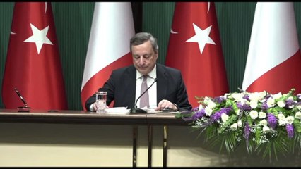 Ucraina, Draghi: Italia e Turchia unite nel condannare Russia