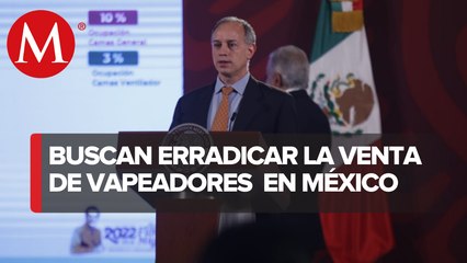 Pese a prohibición, algunos lugares aún venden vapeadores, acusa López-Gatell