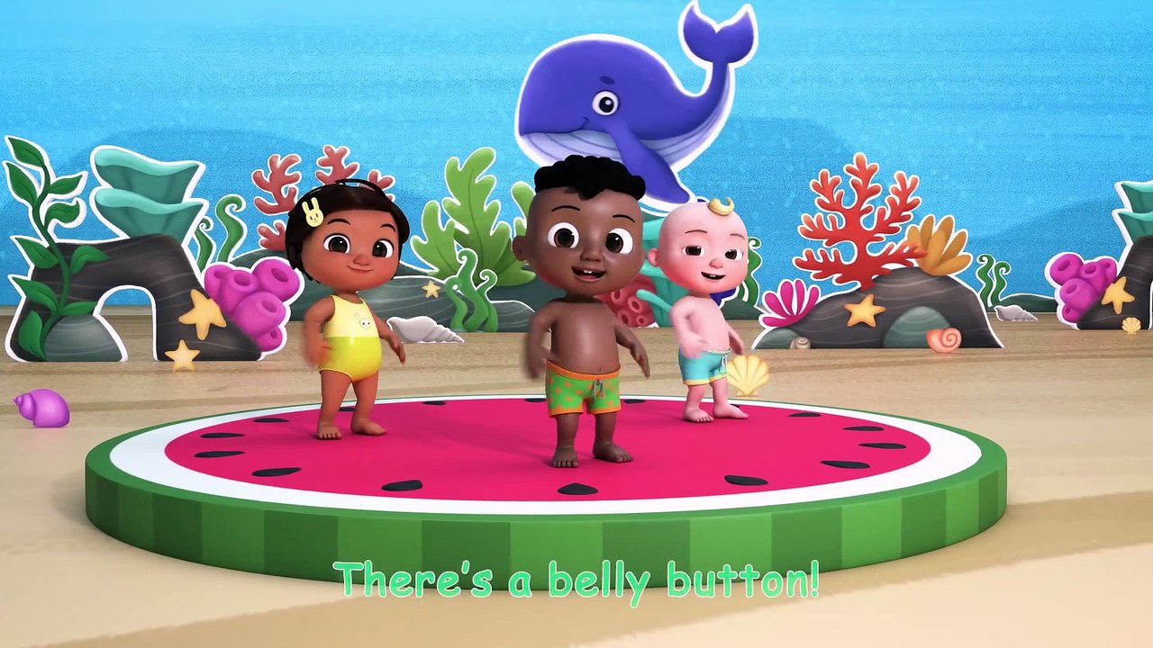 Belly Button Dance  Dance Party  CoComelon Nursery Rhymes  Kids Songs