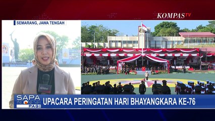 Berbagai Atraksi di Upacara Peringatan Hari Bhayangkara Ke-76