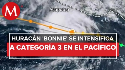 Nelson Valdez : Huracán Bonnie se intensifica a categoría 3