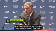 Galtier desperate for 'world class' Neymar to stay at PSG