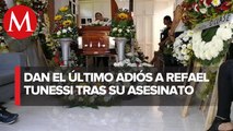 Despiden a empresario italiano asesinado en Chiapas