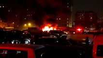 بالفيديو : حريق مركبات في خيطان يستنفر مركزي اطفاء