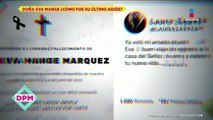 'Se fue en mis brazos' Laura Zapata sobre muerte de Eva Mange