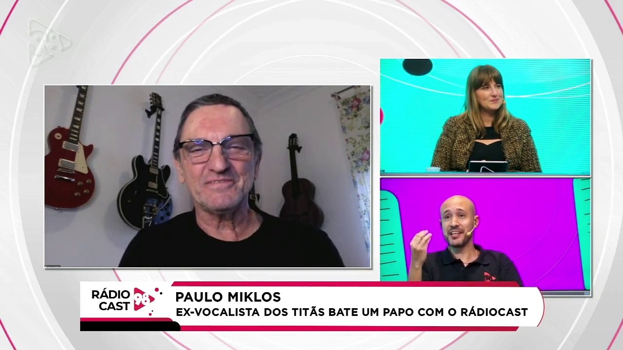 Rádio Cast | Paulo Miklos responde aos fãs que pedem para cantar Titãs