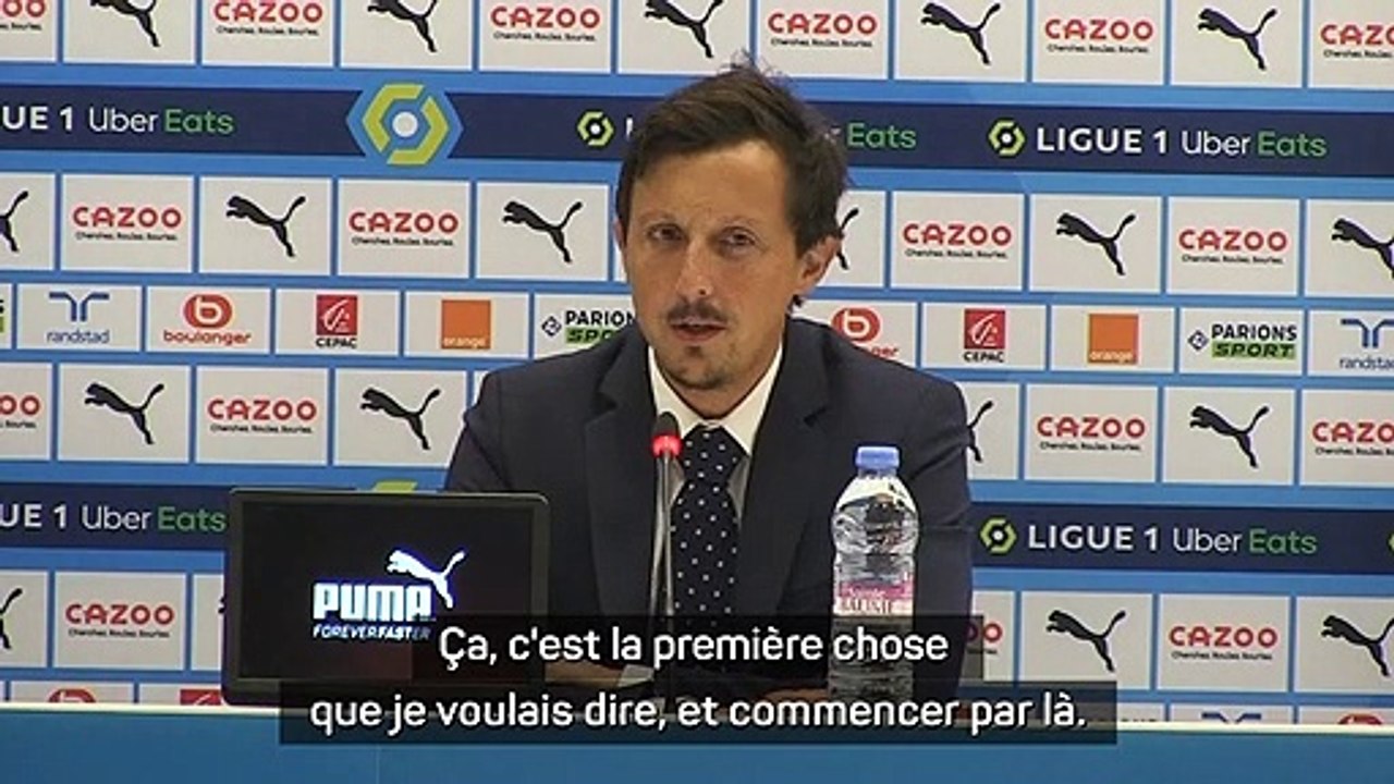 Marseille - Longoria sur Tudor : "Un coach moderne, beaucoup d'idées, une identité de jeu forte".