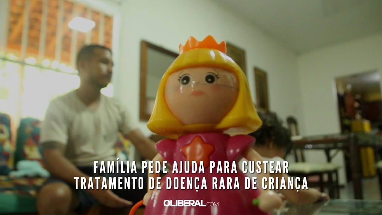 Família pede ajuda para custear tratamento de doença rara de criança