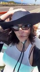 Viaje de Kourtney Kardashian con sus hijos y Travis Barker