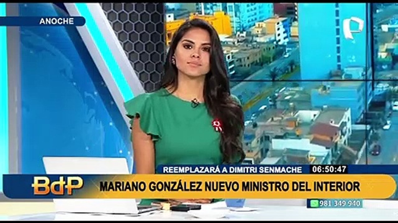 Mariano Gonzáles es el sexto ministro del Interior en menos de un año de gobierno de Pedro Castillo