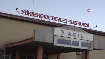 Yüksekova'da elektrik direğinden düşen kişi hayatını kaybetti