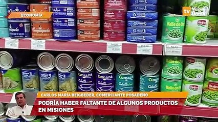 Podría haber faltante de algunos productos en Misiones