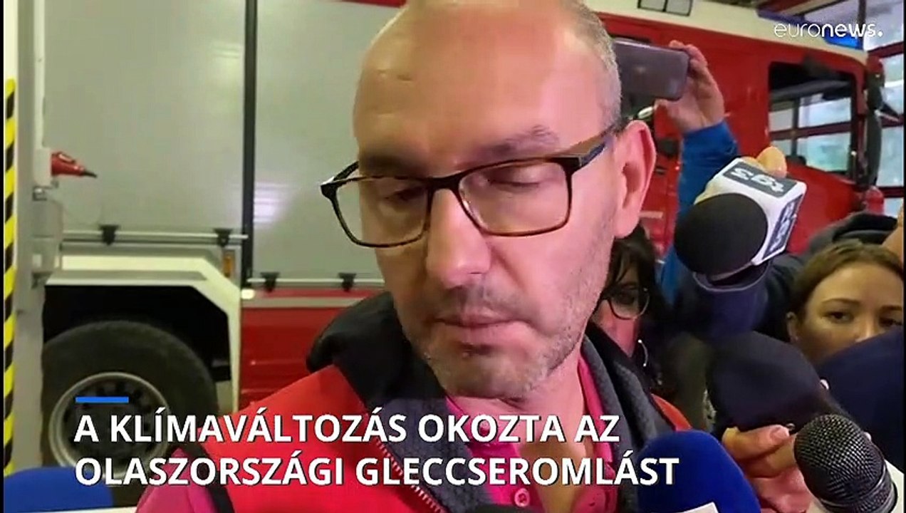 A klímaváltozás okozta az olaszországi gleccseromlást