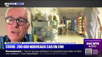Covid-19: le Pr Pialoux regrette que "les accalmies" n'aient pas été utilisées "pour faire des campagnes de prévention"