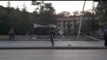 Ankara'da otomobil otobüs durağına daldı: 6 yaralı
