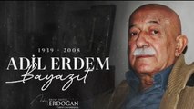Cumhurbaşkanı Erdoğan, yazar ve şair Erdem Bayazıt'ı vefatının 14. yılında andı