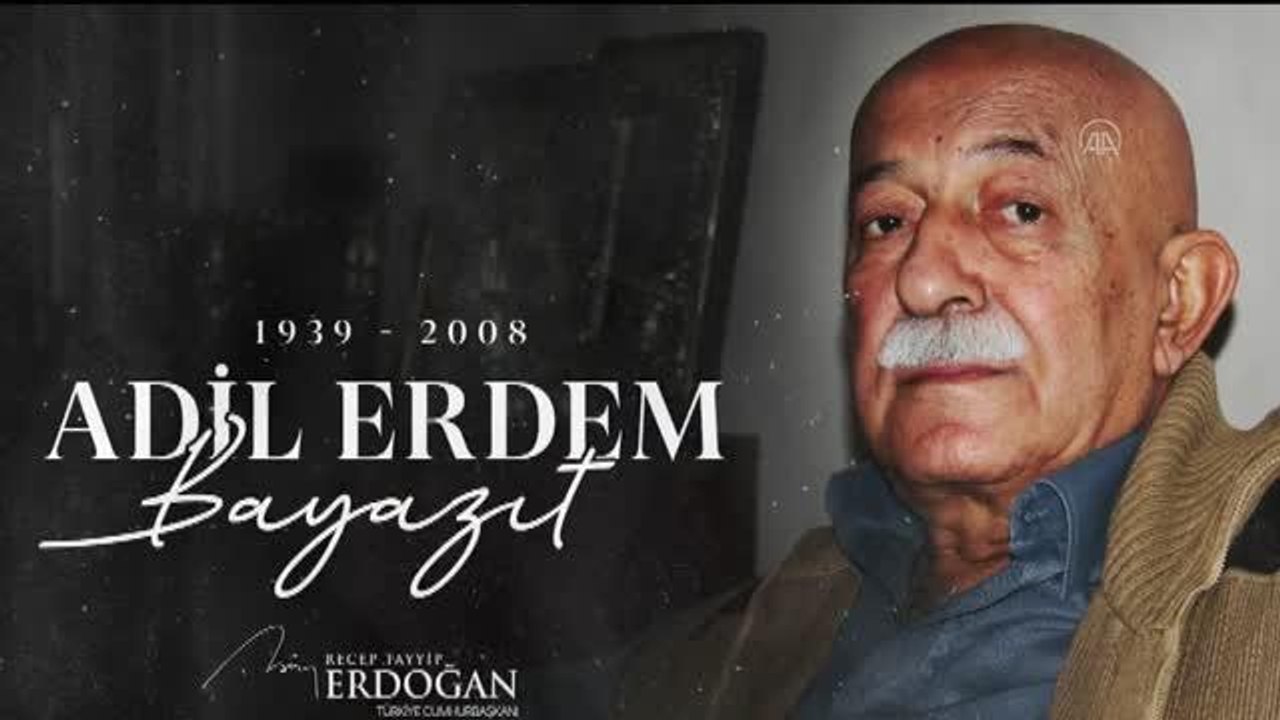 Cumhurbaşkanı Erdoğan, yazar ve şair Erdem Bayazıt'ı vefatının 14. yılında andı