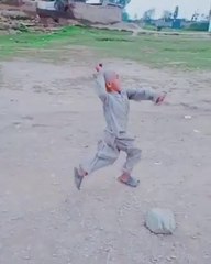 What a bowling style of small Pakistan Kid