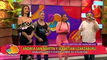 Sebastián Lizarzaburu y Andrea San Martín: rompen su silencio tras presunta infidelidad