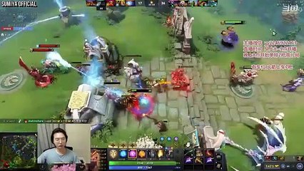 6 Winning Streak Invoker vs Mid Earthshaker on SEA Server | Sumiya Invoker Stream Moment #3044