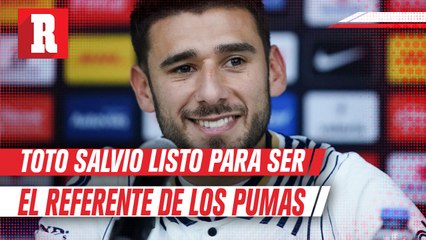 Toto Salvio "Me hago cargo de ese puesto como referente"