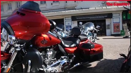 Harley-Davidson bikes roar into Blackpool as Bat Out of Hell launches