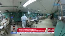 Hospital bed utilization, nananatiling mababa ayon sa DOH | UB