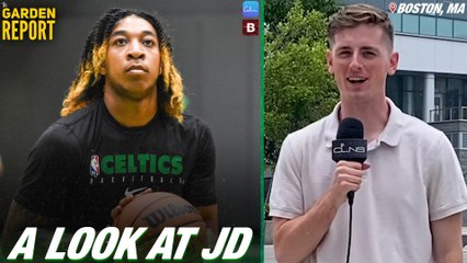 FIRST LOOK at Celtics Rookie JD Davison