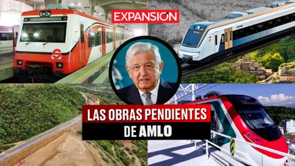 Télécharger la video: ESTAS son las 5 OBRAS PENDIENTES de INFRAESTRUCTURA de AMLO | ÚLTIMAS NOTICIAS