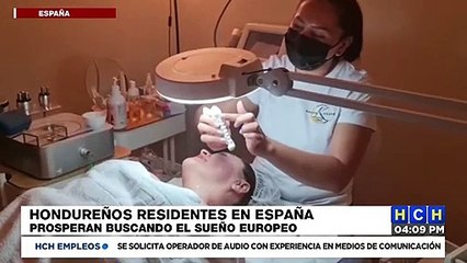 Hondureña triunfa en España con su clínica de estética