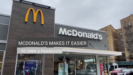 MCDONALDS MAKES IT EASIER TO OWN A FRANCHISE - Subtitled