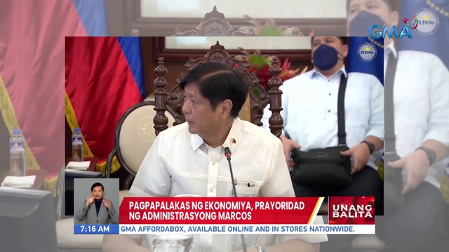 Usaping pang-ekonomiya at mga problemang kinakaharap ng bansa, tinalakay sa kauna-unahang cabinet meeting ni PBBM | UB