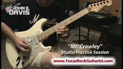 John E. Davis Guitarist - Mr. Crowley