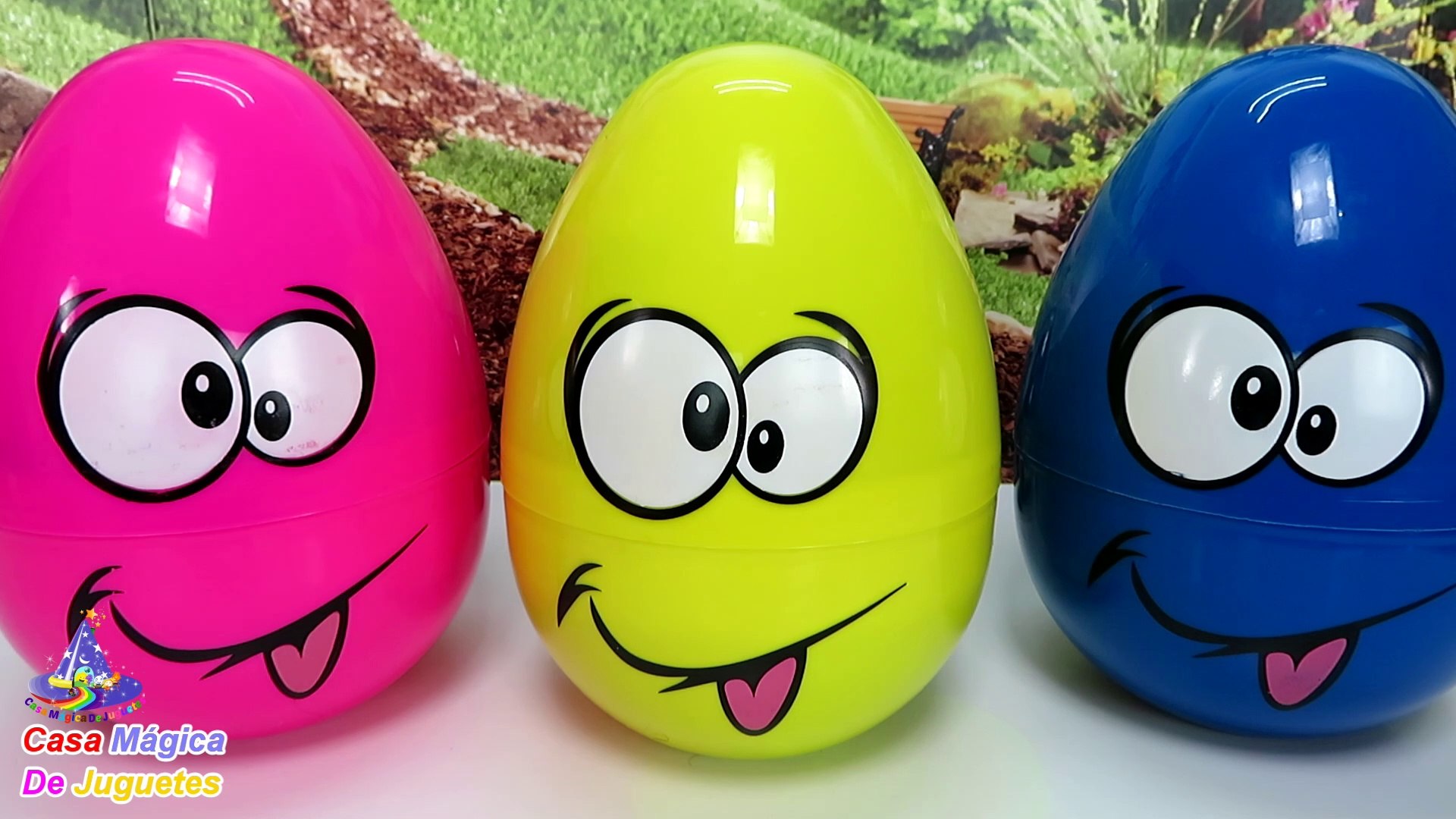 Huevos de colores store de plastilina