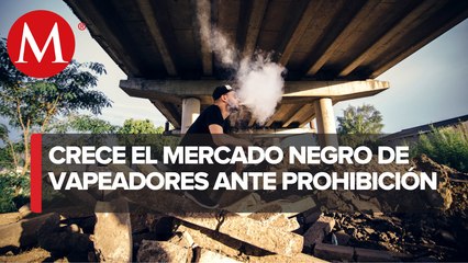 Prohibición de vapeadores aumenta su venta en el mercado negro