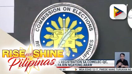 Скачать видео: Pila para sa voter’s registration sa COMELEC-QC, mahaba pa rin ngayong araw; Ilang magulang, sinamahan ang mga anak na magparehistro