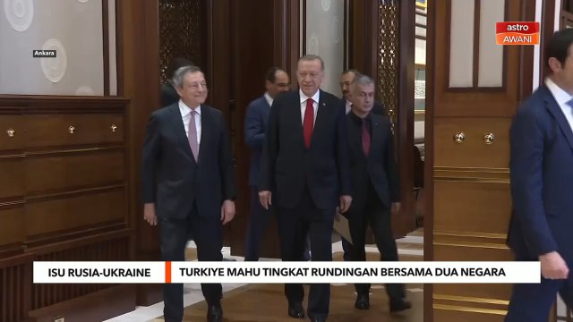 Perang Rusia-Ukraine | Turki mahu tingkat rundingan bersama Rusia, Ukraine